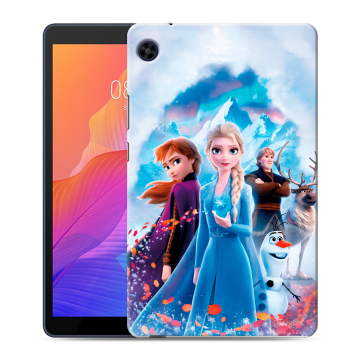 Силиконовый чехол на Huawei MatePad T8 с принтом Холодное сердце Frozen