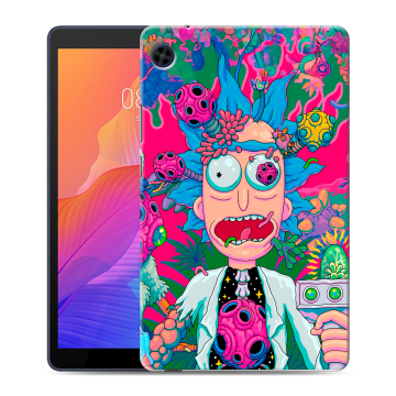 Силиконовый чехол на Huawei MatePad T8 с принтом Рик и Морти Rick Morty