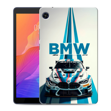 Силиконовый чехол на Huawei MatePad T8 с принтом БМВ BMW
