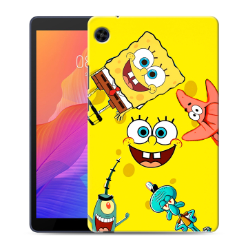 Силиконовый чехол на Huawei MatePad T8 с принтом Спанч боб Спанчбоб Силиконовый чехол на Huawei MatePad T8 с принтом Спанч боб Спанчбоб