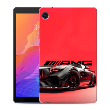 Силиконовый чехол на Huawei MatePad T8 с принтом Мерседес Mercedes AMG