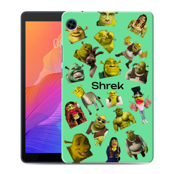 Силиконовый чехол на Huawei MatePad T8 с принтом Шрек Shrek