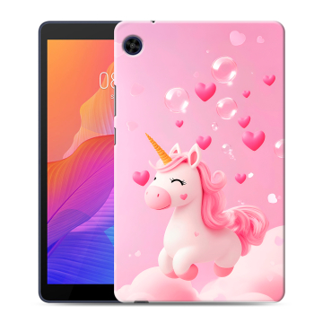 Силиконовый чехол на Huawei MatePad T8 с принтом Единорог