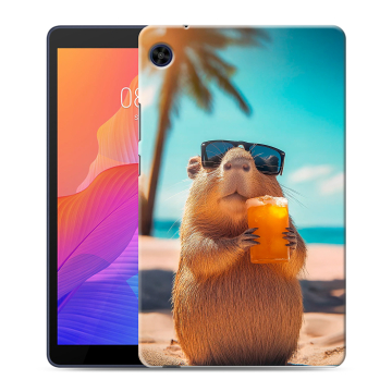 Силиконовый чехол на Huawei MatePad T8 с принтом Капибара