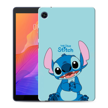 Силиконовый чехол на Huawei MatePad T8 с принтом Лило и Стич