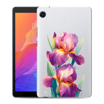 Силиконовый чехол на Huawei MatePad T8 с принтом Цветы орхидеи