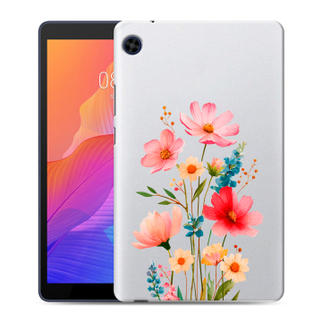 Силиконовый чехол на Huawei MatePad T8 с принтом Цветы