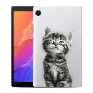 Силиконовый чехол на Huawei MatePad T8 с принтом Котенок Силиконовый чехол на Huawei MatePad T8 с принтом Котенок