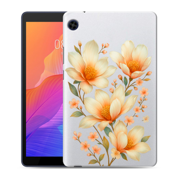 Силиконовый чехол на Huawei MatePad T8 с принтом Цветы