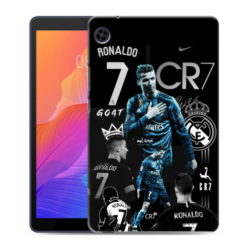 Силиконовый чехол на Huawei MatePad T8 с принтом Реал Роналдо