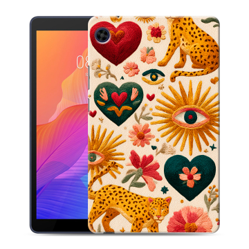 Силиконовый чехол на Huawei MatePad T8 с принтом Модный принт