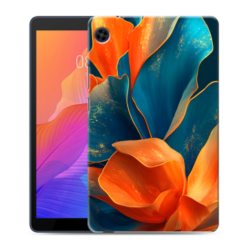 Силиконовый чехол на Huawei MatePad T8 с принтом Цветы