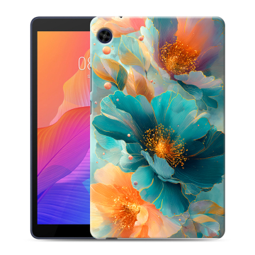 Силиконовый чехол на Huawei MatePad T8 с принтом Цветы