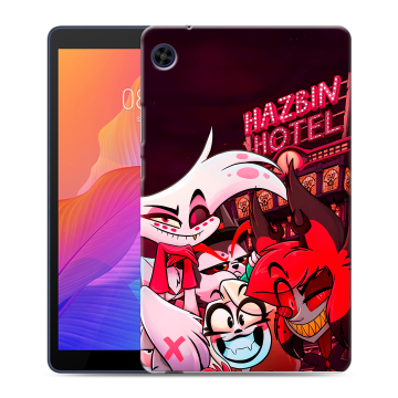 Силиконовый чехол на Huawei MatePad T8 с принтом Hazbin Hotel Отель Хазбин Силиконовый чехол на Huawei MatePad T8 с принтом Hazbin Hotel Отель Хазбин