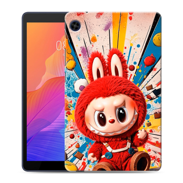 Силиконовый чехол на Huawei MatePad T8 с принтом Labubu Лабубу