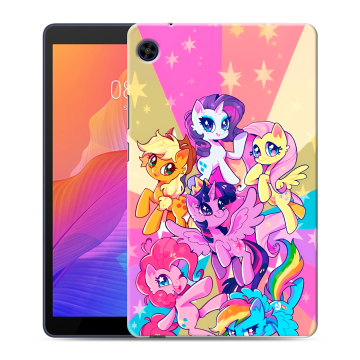 Силиконовый чехол на Huawei MatePad T8 с принтом My little pony Дружба чудо