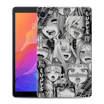 Силиконовый чехол на Huawei MatePad T8 с принтом Ahegao Ахегао Аниме