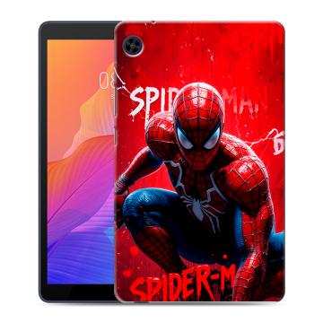 Силиконовый чехол на Huawei MatePad T8 с принтом Spiderman Человек паук