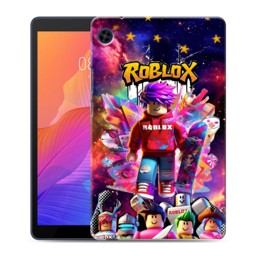 Силиконовый чехол на Huawei MatePad T8 с принтом Roblox Роблокс
