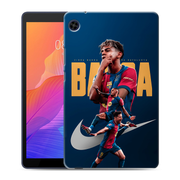 Силиконовый чехол на Huawei MatePad T8 с принтом Барселона Barca Yamal 