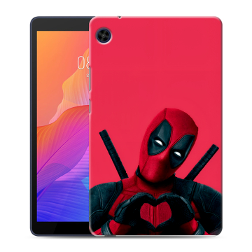 Силиконовый чехол на Huawei MatePad T8 с принтом Дедпул Deadpool Силиконовый чехол на Huawei MatePad T8 с принтом Дедпул Deadpool
