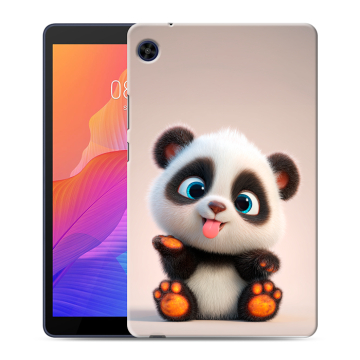 Силиконовый чехол на Huawei MatePad T8 с принтом милая панда