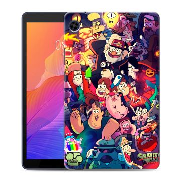 Силиконовый чехол на Huawei MatePad T8 с принтом Gravity Falls Гравити Фолз