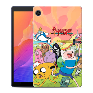 Силиконовый чехол на Huawei MatePad T8 с принтом Adventure time Время приключений