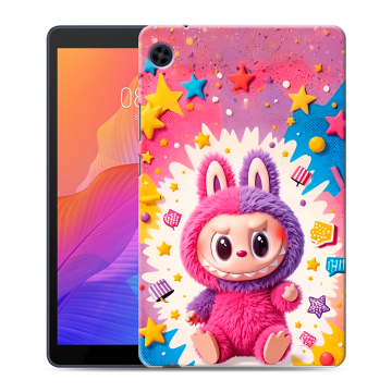Силиконовый чехол на Huawei MatePad T8 с принтом Labubu Лабубу