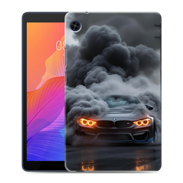 Силиконовый чехол на Huawei MatePad T8 с принтом BMW БМВ