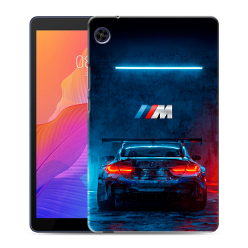 Силиконовый чехол на Huawei MatePad T8 с принтом BMW БМВ