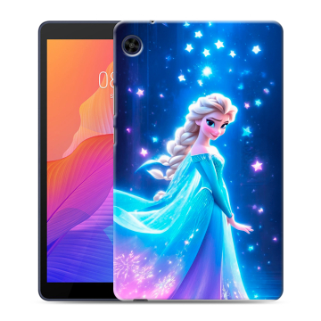 Силиконовый чехол на Huawei MatePad T8 с принтом Холодное сердце Frozen