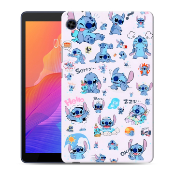 Силиконовый чехол на Huawei MatePad T8 с принтом Лило и Стич