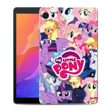Силиконовый чехол на Huawei MatePad T8 с принтом My little pony Дружба чудо