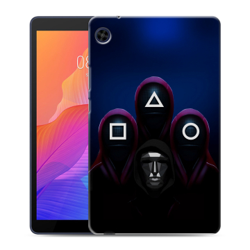 Силиконовый чехол на Huawei MatePad T8 с принтом Игра Кальмара
