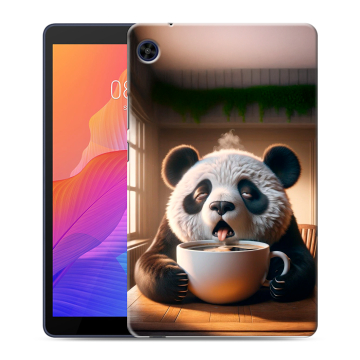 Силиконовый чехол на Huawei MatePad T8 с принтом смешная панда Силиконовый чехол на Huawei MatePad T8 с принтом смешная панда