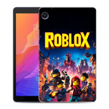 Силиконовый чехол на Huawei MatePad T8 с принтом Roblox Роблокс
