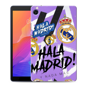 Силиконовый чехол на Huawei MatePad T8 с принтом Real Madrid Реал Мадрид