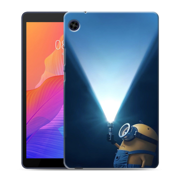 Силиконовый чехол на Huawei MatePad T8 с принтом Миньоны