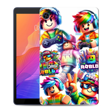 Силиконовый чехол на Huawei MatePad T8 с принтом Roblox Роблокс