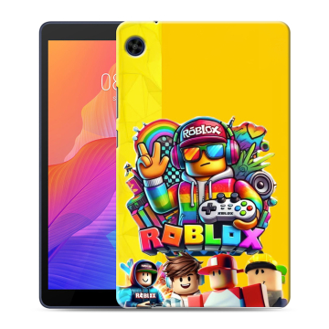 Силиконовый чехол на Huawei MatePad T8 с принтом Roblox Роблокс