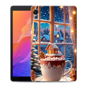 Силиконовый чехол на Huawei MatePad T8 с принтом Новый год