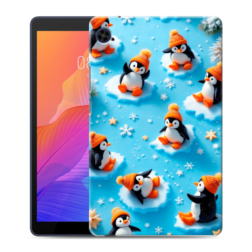 Силиконовый чехол на Huawei MatePad T8 с принтом Новый год