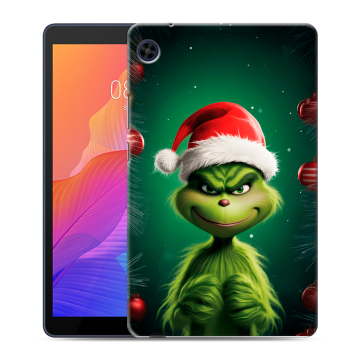 Силиконовый чехол на Huawei MatePad T8 с принтом Гринч Новый год Рождество