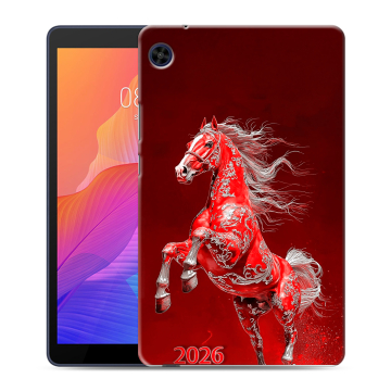 Силиконовый чехол на Huawei MatePad T8 с принтом Новый год