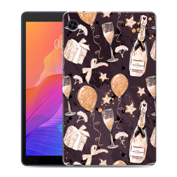 Силиконовый чехол на Huawei MatePad T8 с принтом Новый год