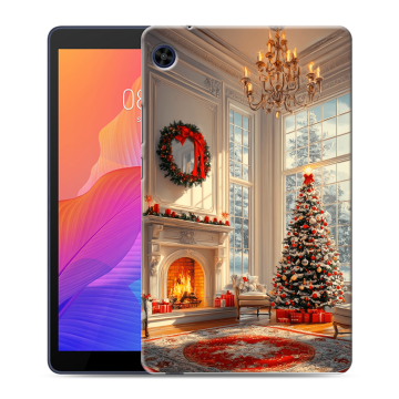 Силиконовый чехол на Huawei MatePad T8 с принтом Новый год