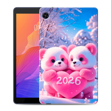 Силиконовый чехол на Huawei MatePad T8 с принтом Новый год