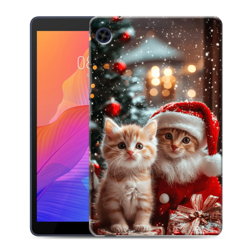Силиконовый чехол на Huawei MatePad T8 с принтом Новый год