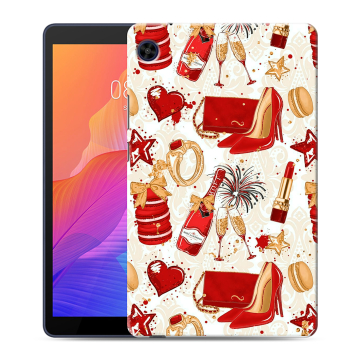 Силиконовый чехол на Huawei MatePad T8 с принтом Новый год